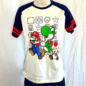 XL (14) Boys Super Mario Tee T-shirt ~ Yoshi Toad NWOT